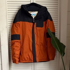 Columbia Black and Orange Jacket